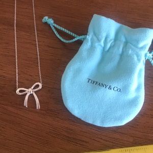 Tiffany & Co. bow necklace